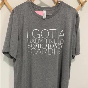 Cardi tee